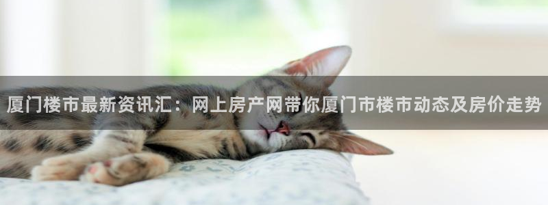和记黄埔上海官网：厦门楼市最新资讯汇：网上房产网带你厦门市楼