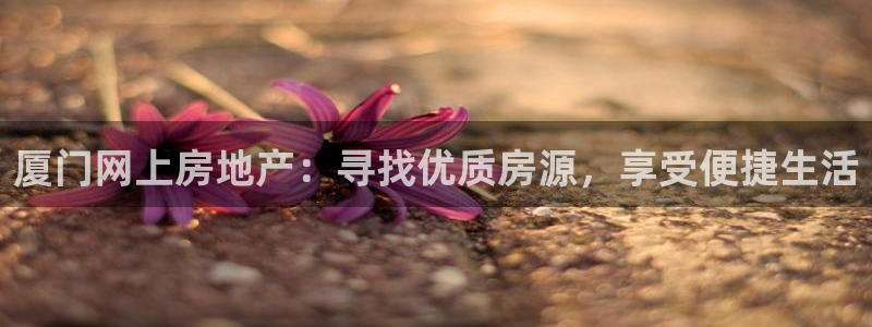 和记官网手机新版app下载：厦门网上房地产：寻找优质房源，享