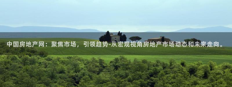 和记怡情官网入口：中国房地产网：聚焦市场，引领趋势-从宏观视